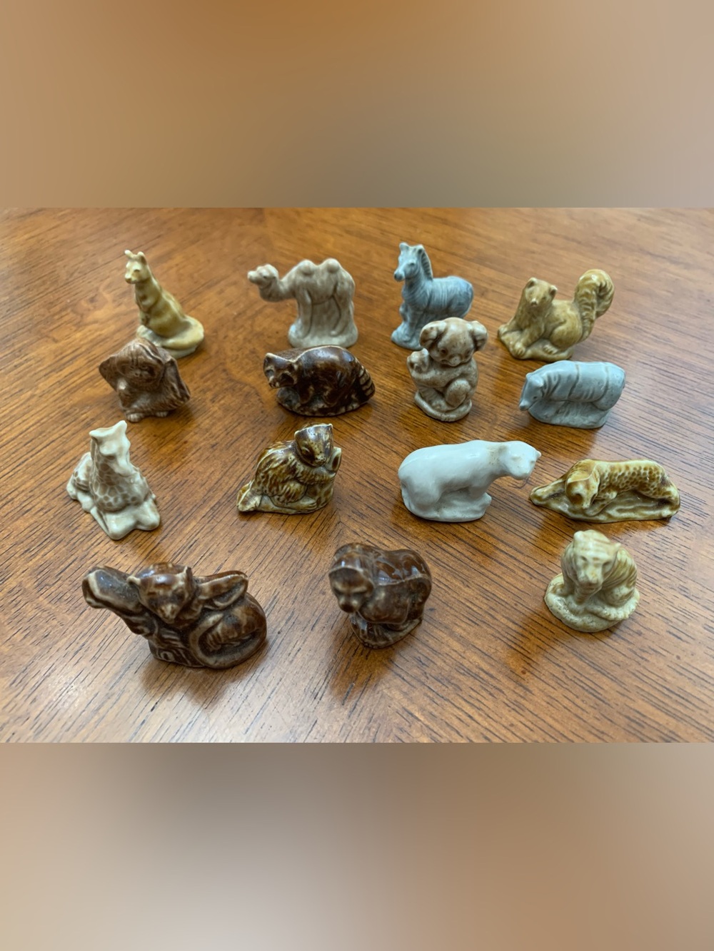Wade Whimsies Red Rose Tea Figurines Random Mixed Lot of 15 Pieces Vintage